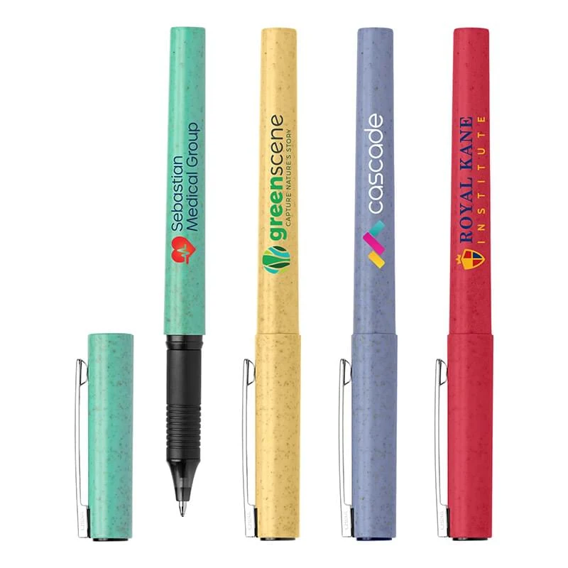 Fox Gel - Eco Wheat Plastic Pen - Full Color 1