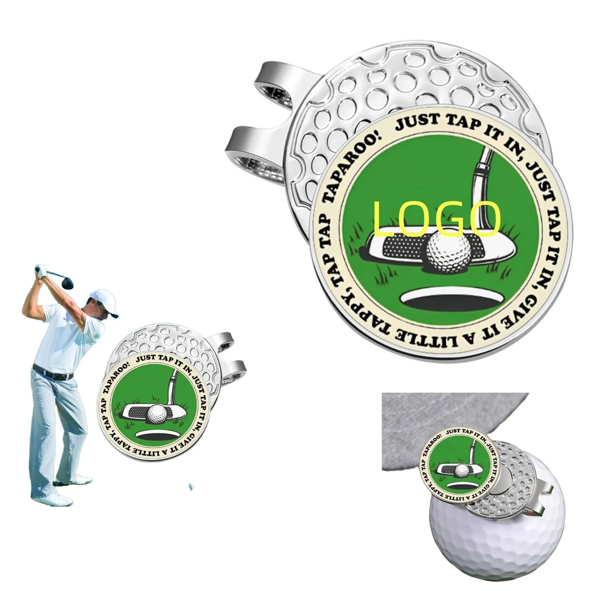Golf Magnetic Hat Clip 1