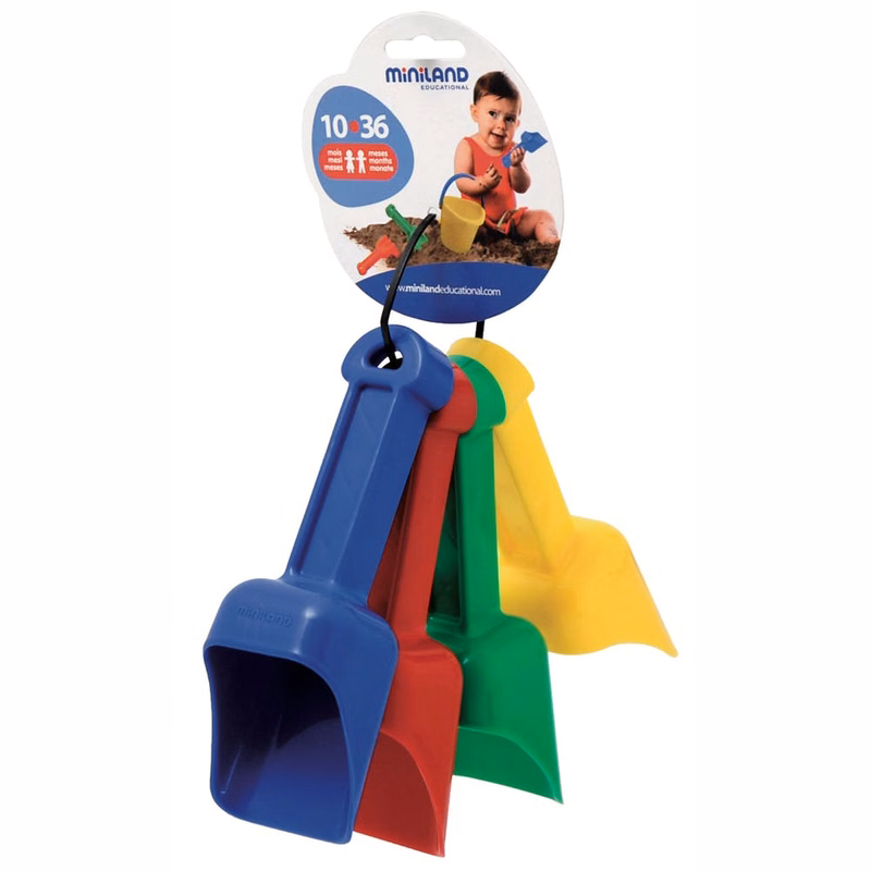 Baby Sand Scoops - 4 Pack 10+ Months