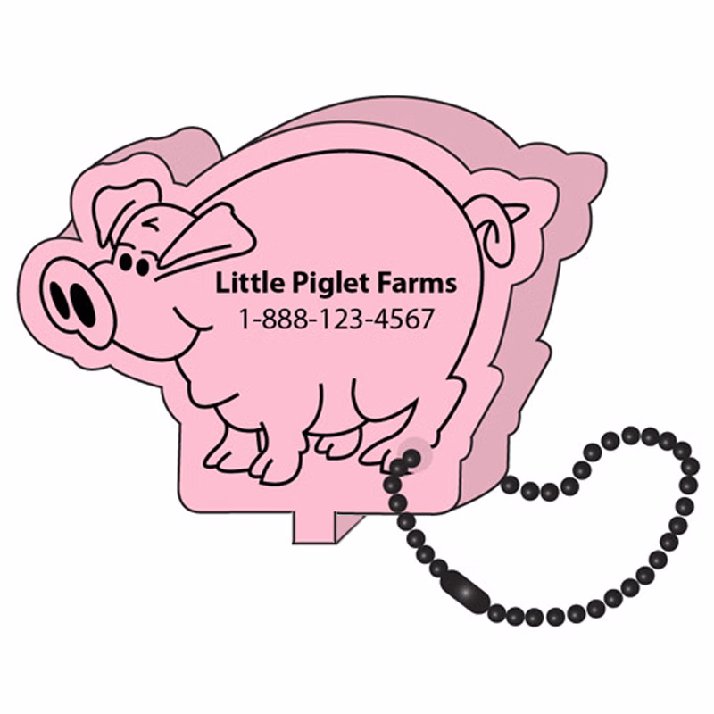 Pig Key Tag