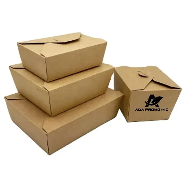 Disposable Kraft Takeout Boxes 1