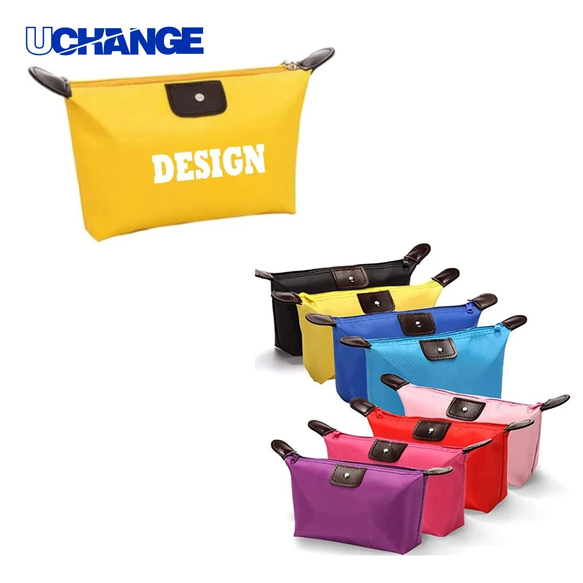 Dumpling-Shaped Travel Cosmetic Bag 1