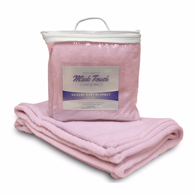 Mink Touch Luxury Baby Blanket (30"x40")