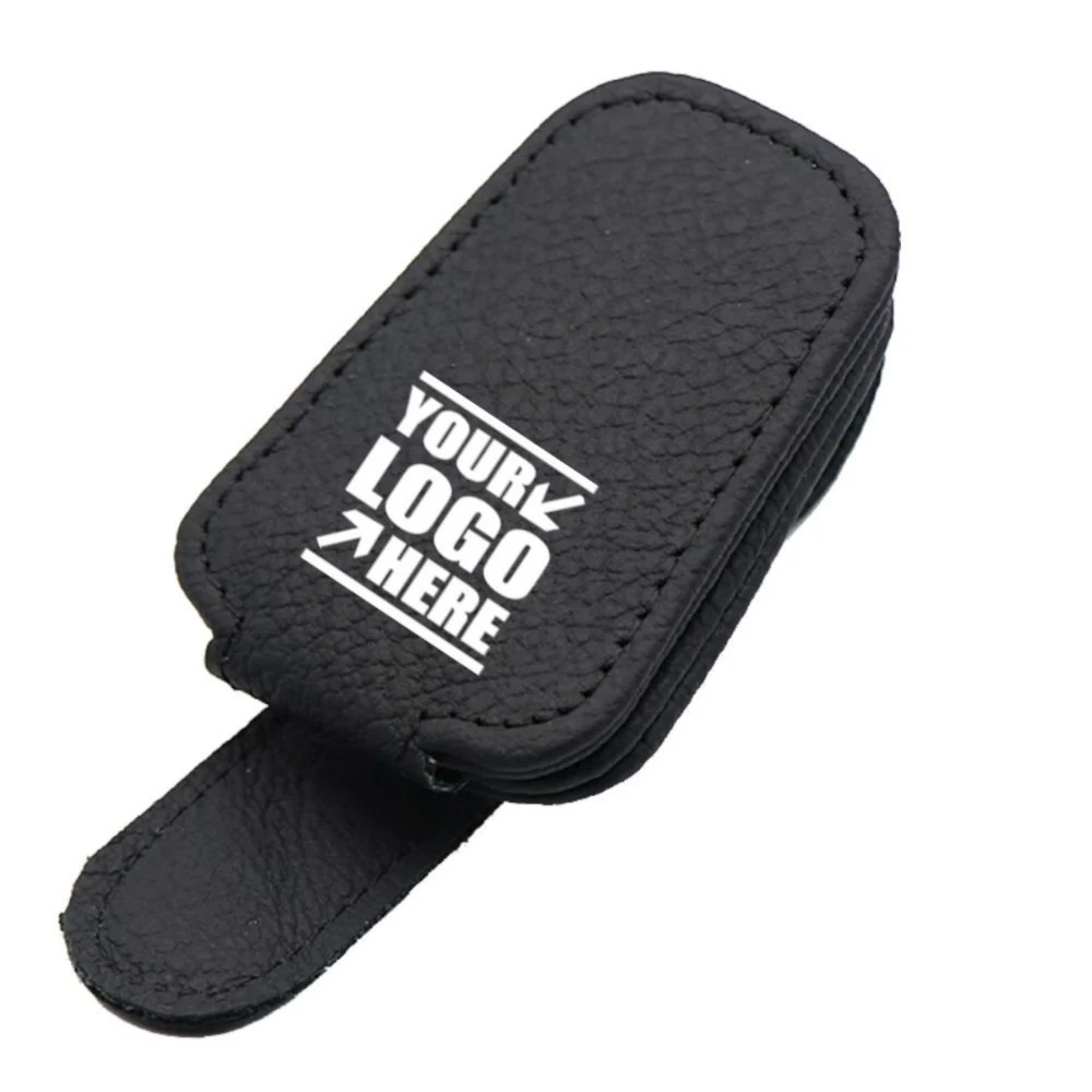 PU Car Visor Glasses Clip 1
