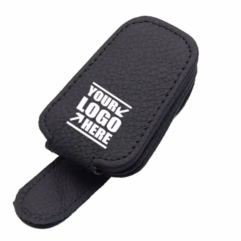 PU Car Visor Glasses Clip