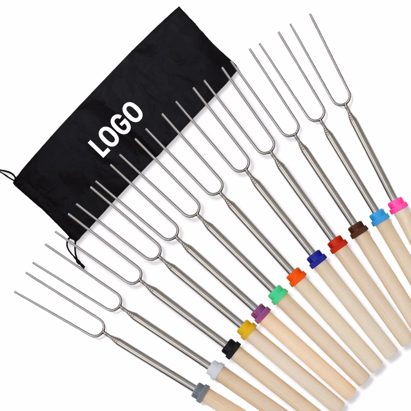 Extendable Stainless Steel Campfire Fork