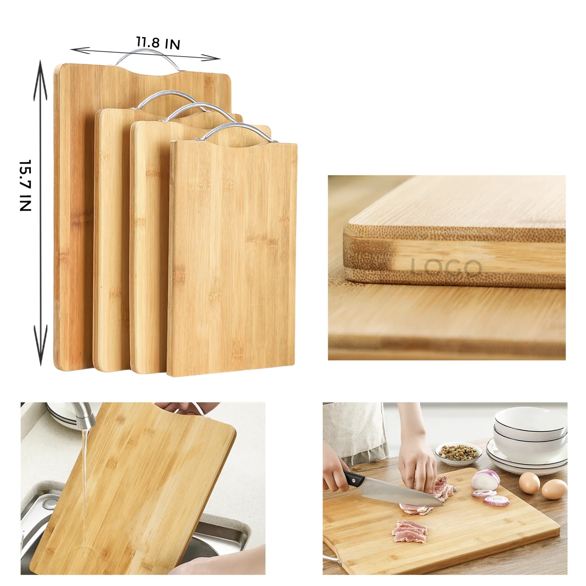 MOQ 10 PCS Durable Wooden Cutting Board 1