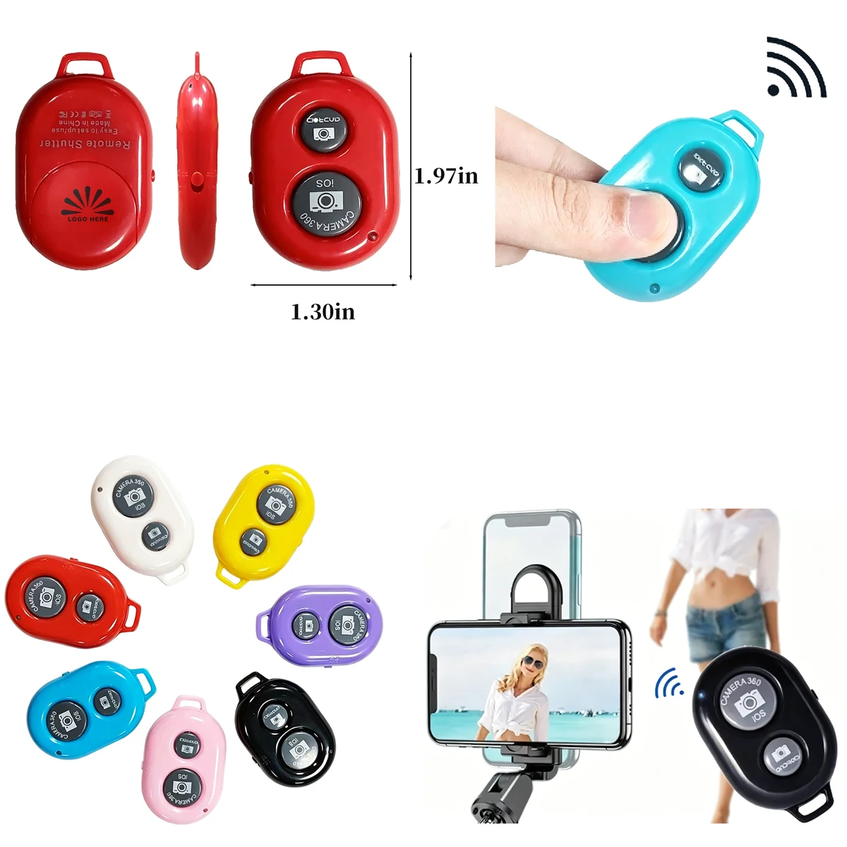 Portable Wireless Camera Remote Control 1