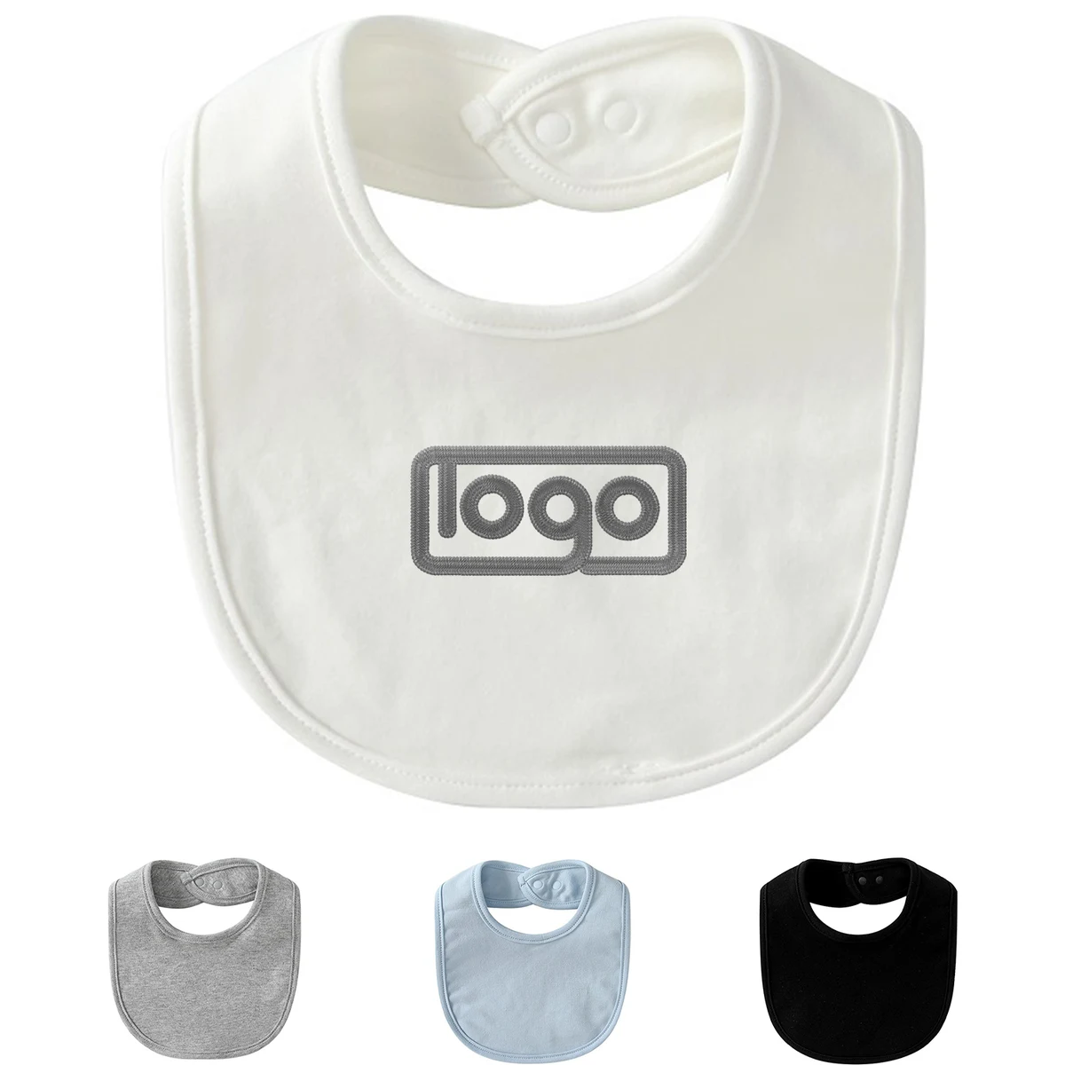Baby Absorbent Cotton Bib 1