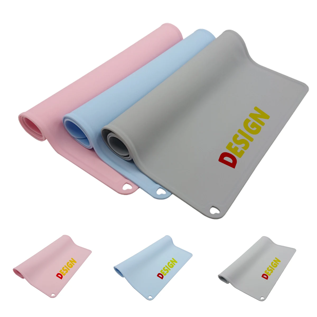 Food Grade Portable Silicone Placemat 1