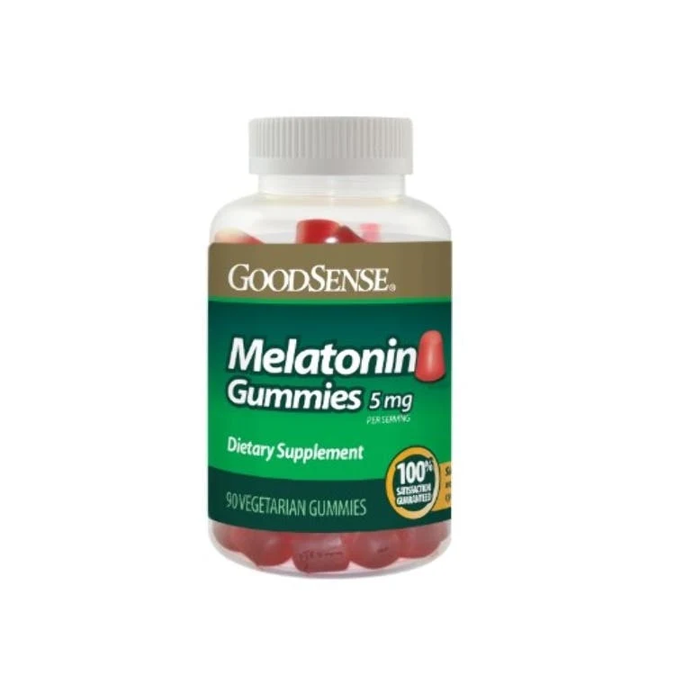 Melatonin Vegetarian Gummies - 5 mg 90 Count 1