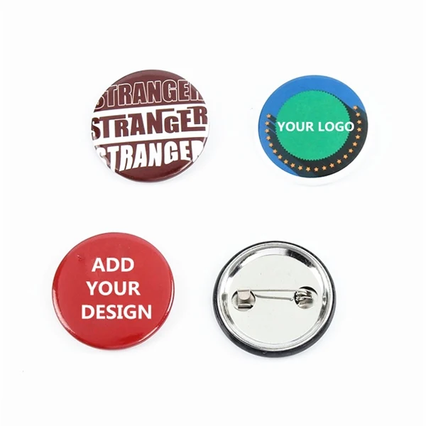 1'' Round Tinplate Badge 1