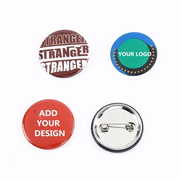 1'' Round Tinplate Badge