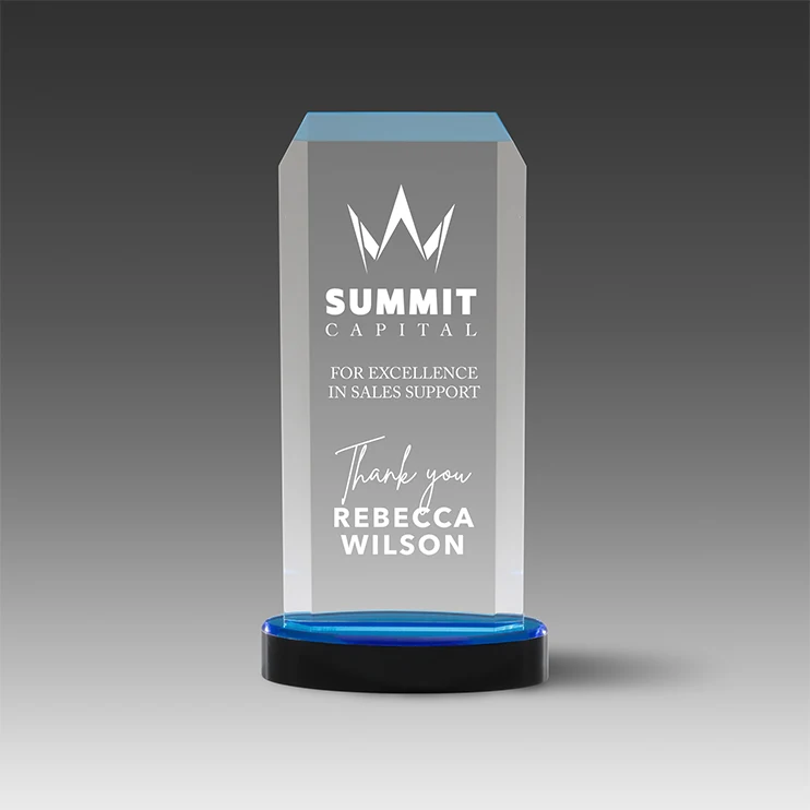 Value Mirror Nouveau Award (4"x7-7/8"x1") 1