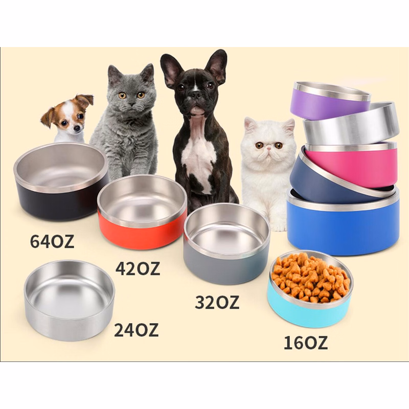 Heavy Duty Stainless Steel Pet Bowl