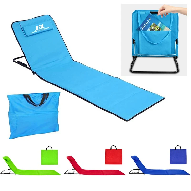 5-Position Adjustable Foldable Beach Lounge Chair 1