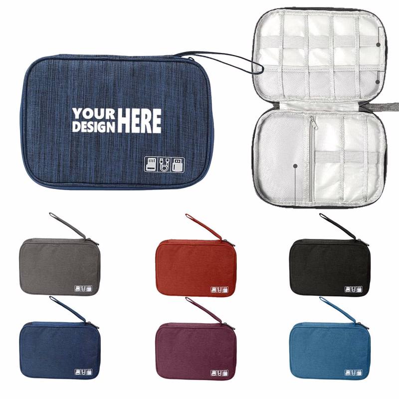 MOQ50 Multifunctional Electronic Accessory Carrying Pouch