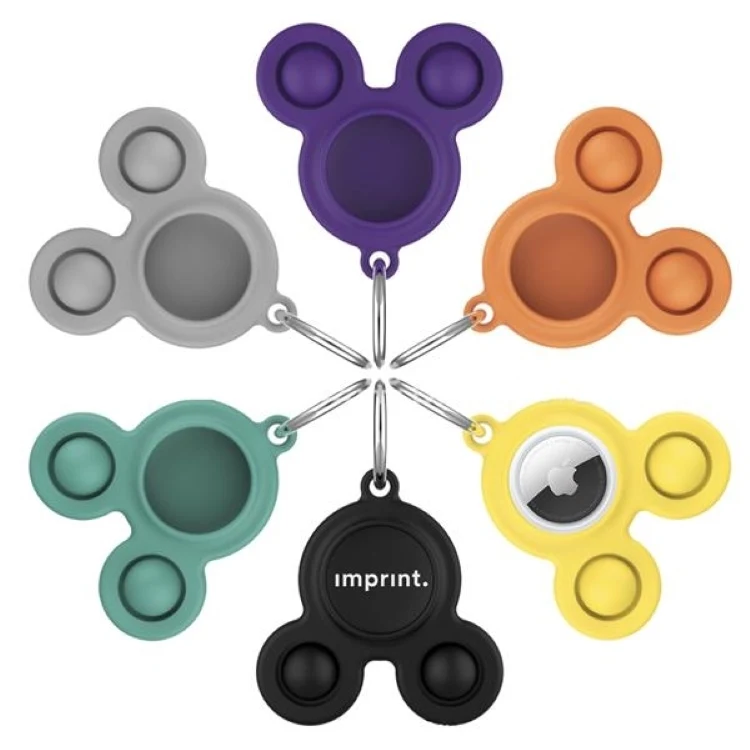 AirTag Protector With Fidget Toy made of silicone 1