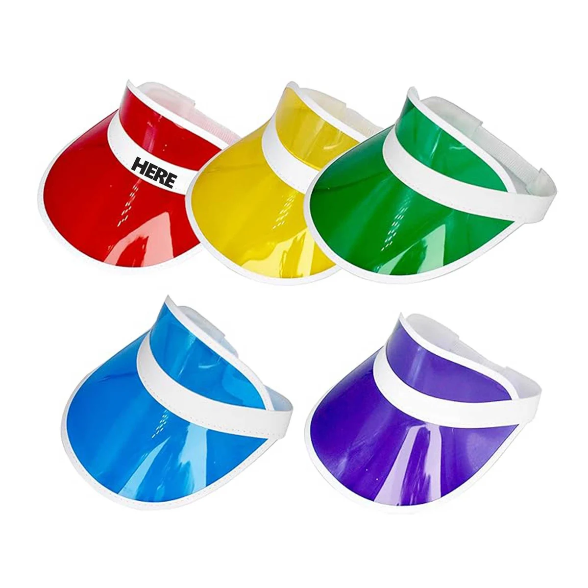 Plastic Sun Visor Hats 1