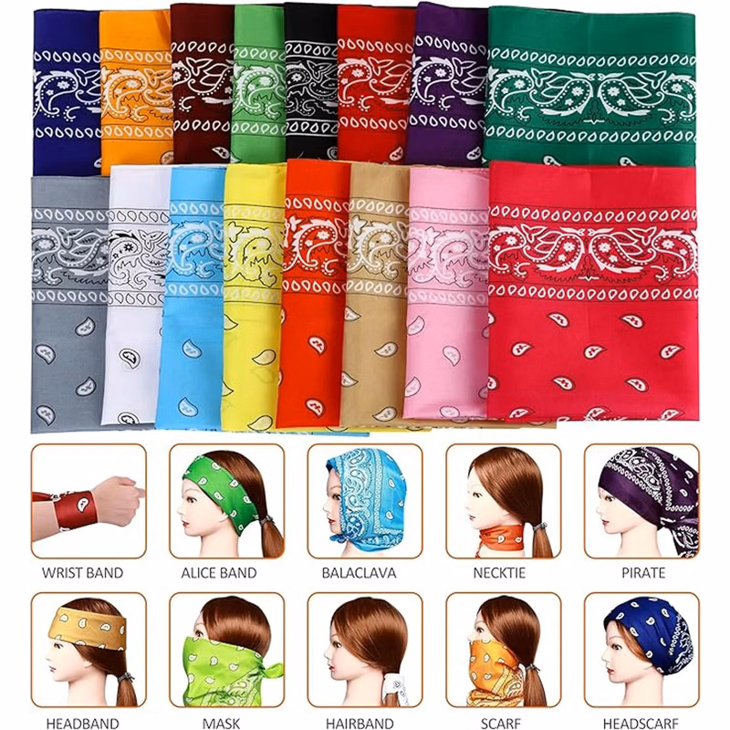 Full Color Versatile Bandana 22" x 22"