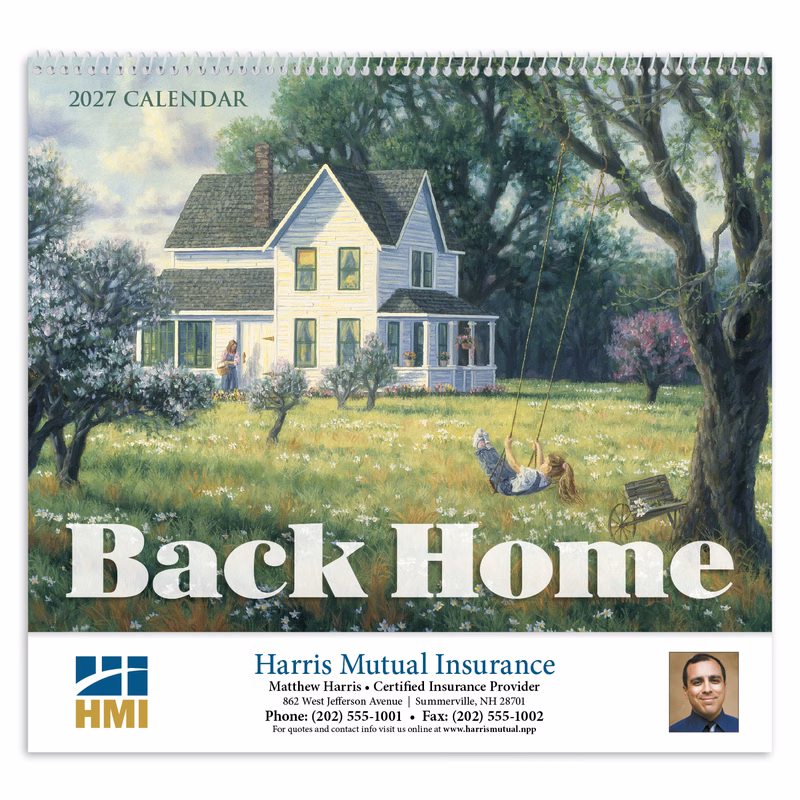 HotLine® Products Back Home Appointment Calendar - Spiral