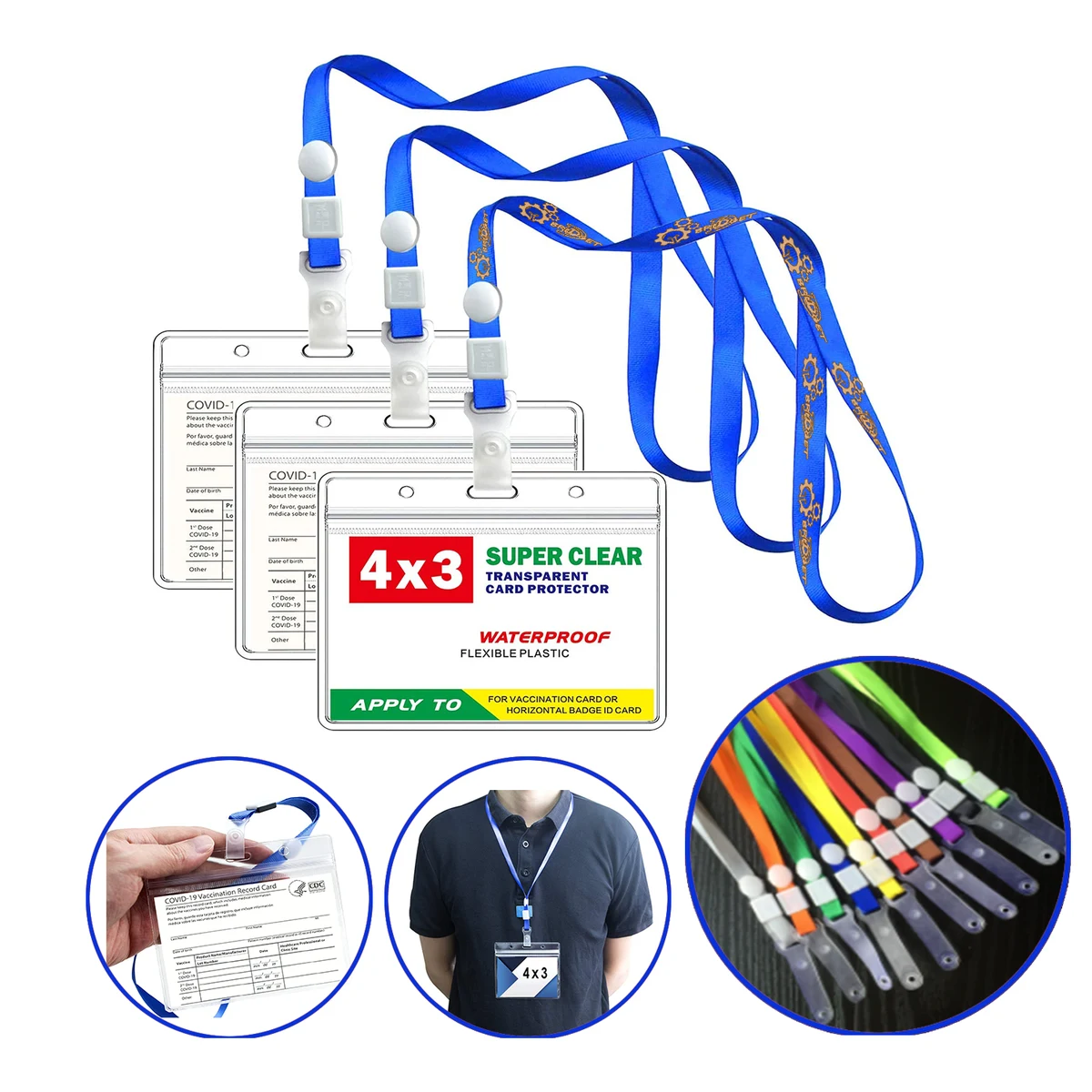 Portable Vaccine Card Protector Kit 1