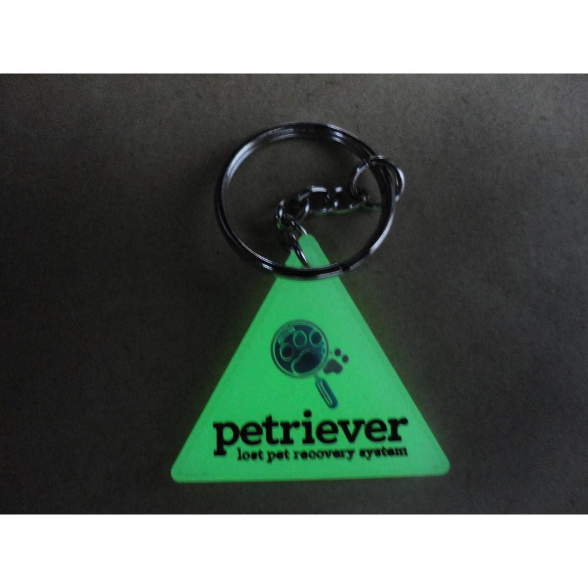 Glow in dark PVC Keychain 1