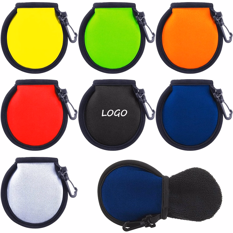Portable Golf Ball Cleaner Pouch