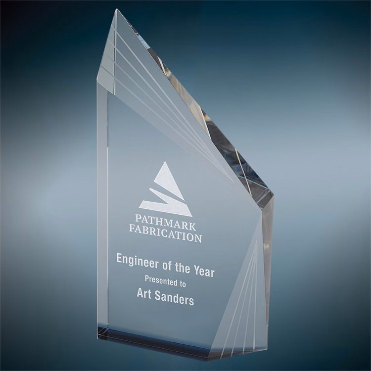 Austin Crystal Award-Black