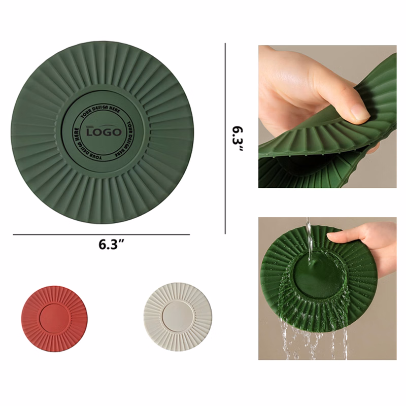 Premium Quality Food Grade Heat Resistant Silicone Non - Slip Coaster