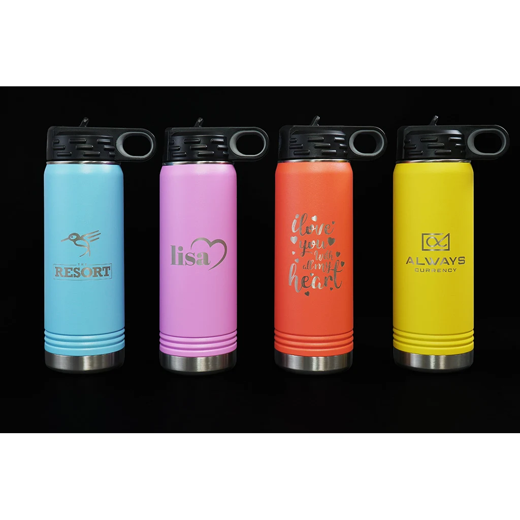 20 oz Polar Camel Metal Water Bottles 1