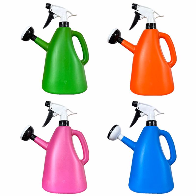 50 OZ Hand Pressed Garden Plastic Watering Pot Can