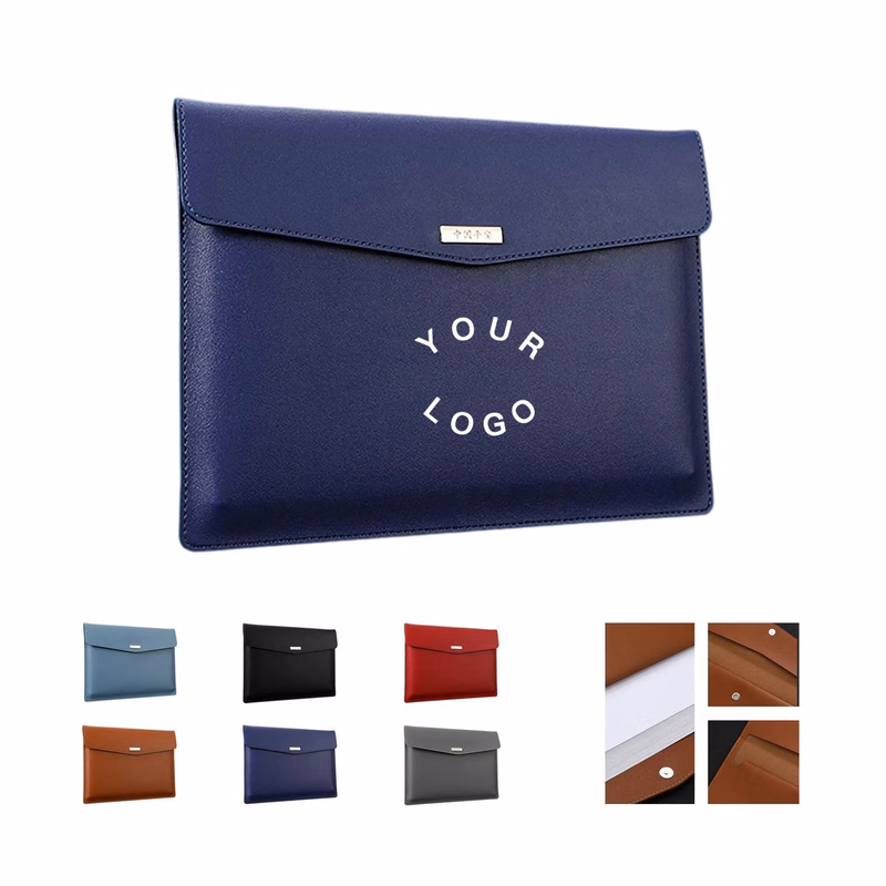 Durable PU Leather Folder for Documents or Portfolios