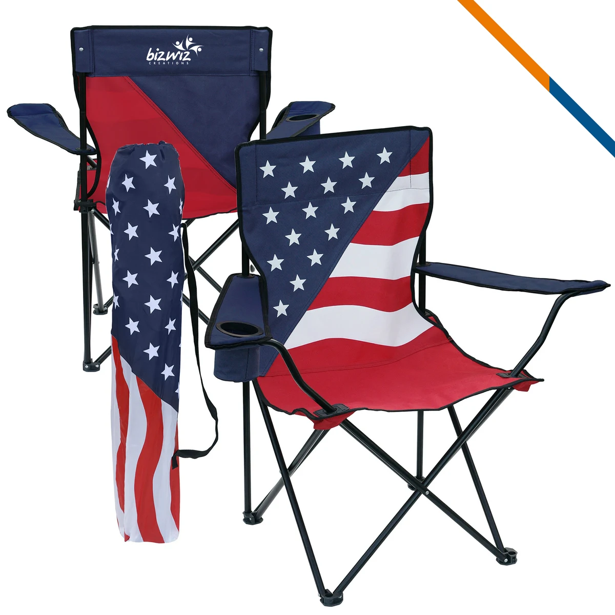Nacia Patriotic Foldable Chair 1