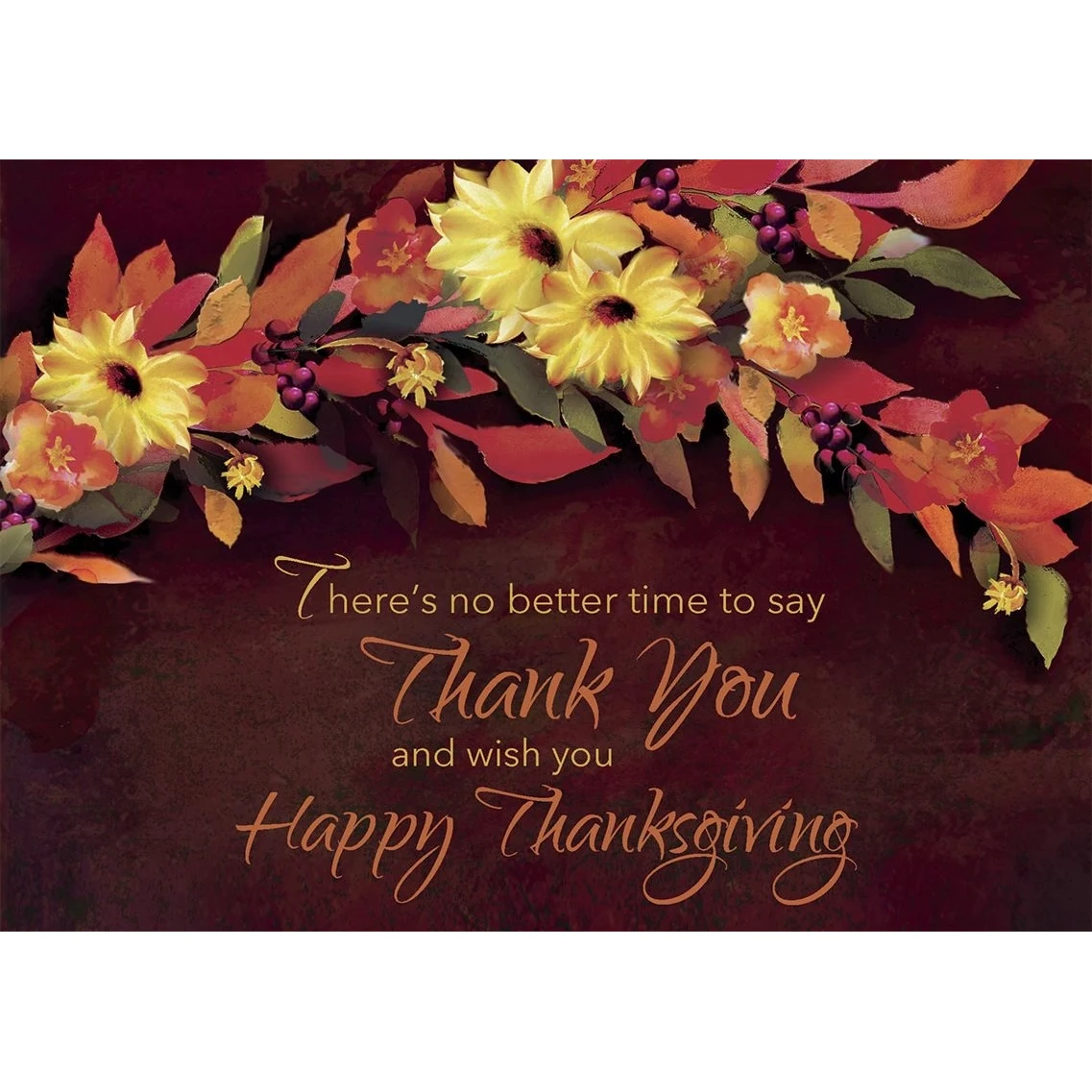 Autumn Swag Thanksgiving Cards 1