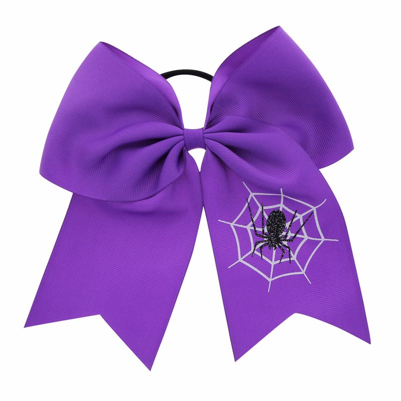 Cheer Bow Elastic Hair Tie