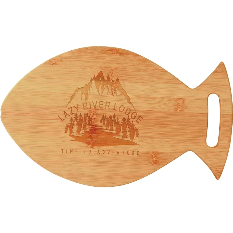 Bamboo Cutting Board - Fish Shaped 1