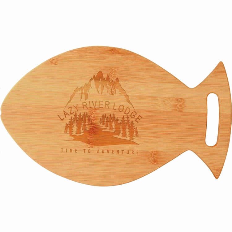 Bamboo Cutting Board - Fish Shaped
