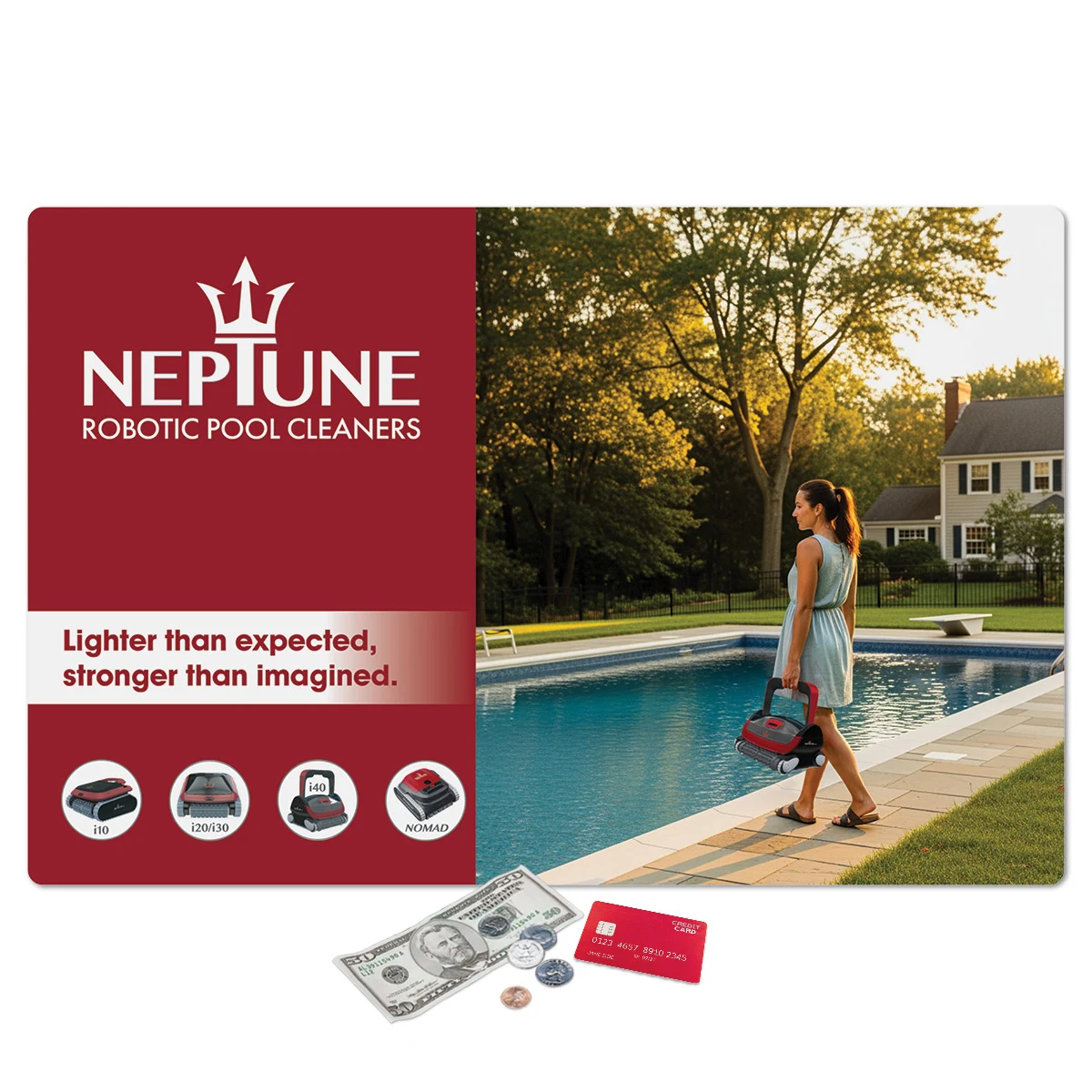 Vynex Peel&Place Ultra Thin Removable/Repositionable Counter Mat-17"x26"x.015" 1