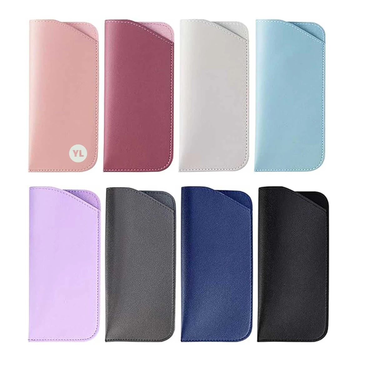 Leather Eyeglass Cases Glasses Pouch Travel Sunglasses 1