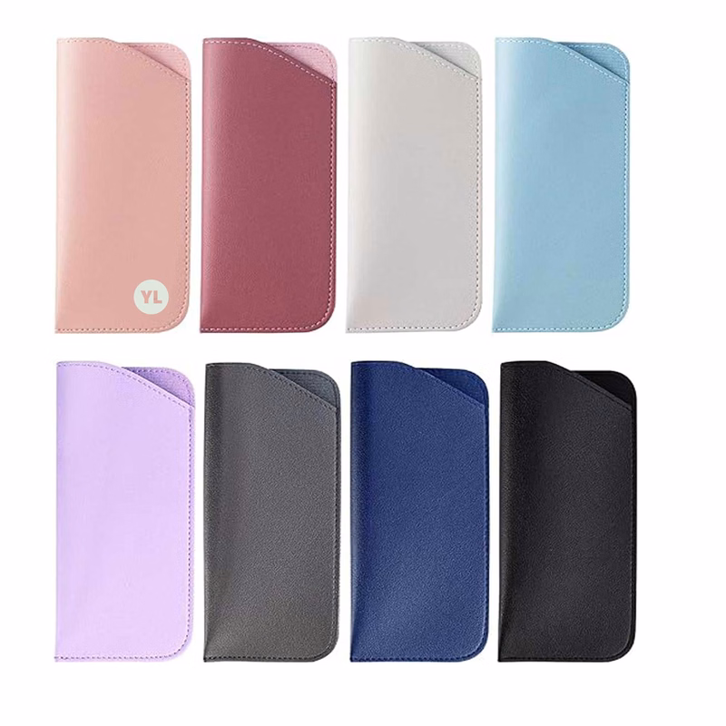 Leather Eyeglass Cases Glasses Pouch Travel Sunglasses