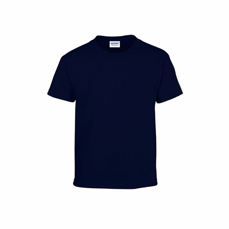 Kids' Irregular Gildan Shirts Navy XS