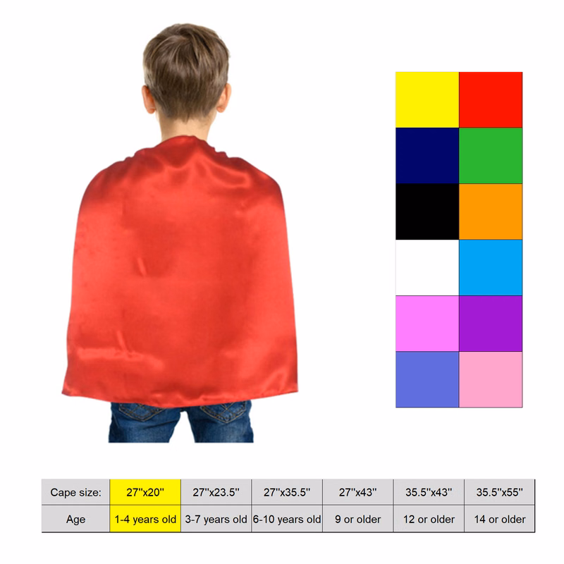 Cosplay Kids Superhero Cape (27" x 20")