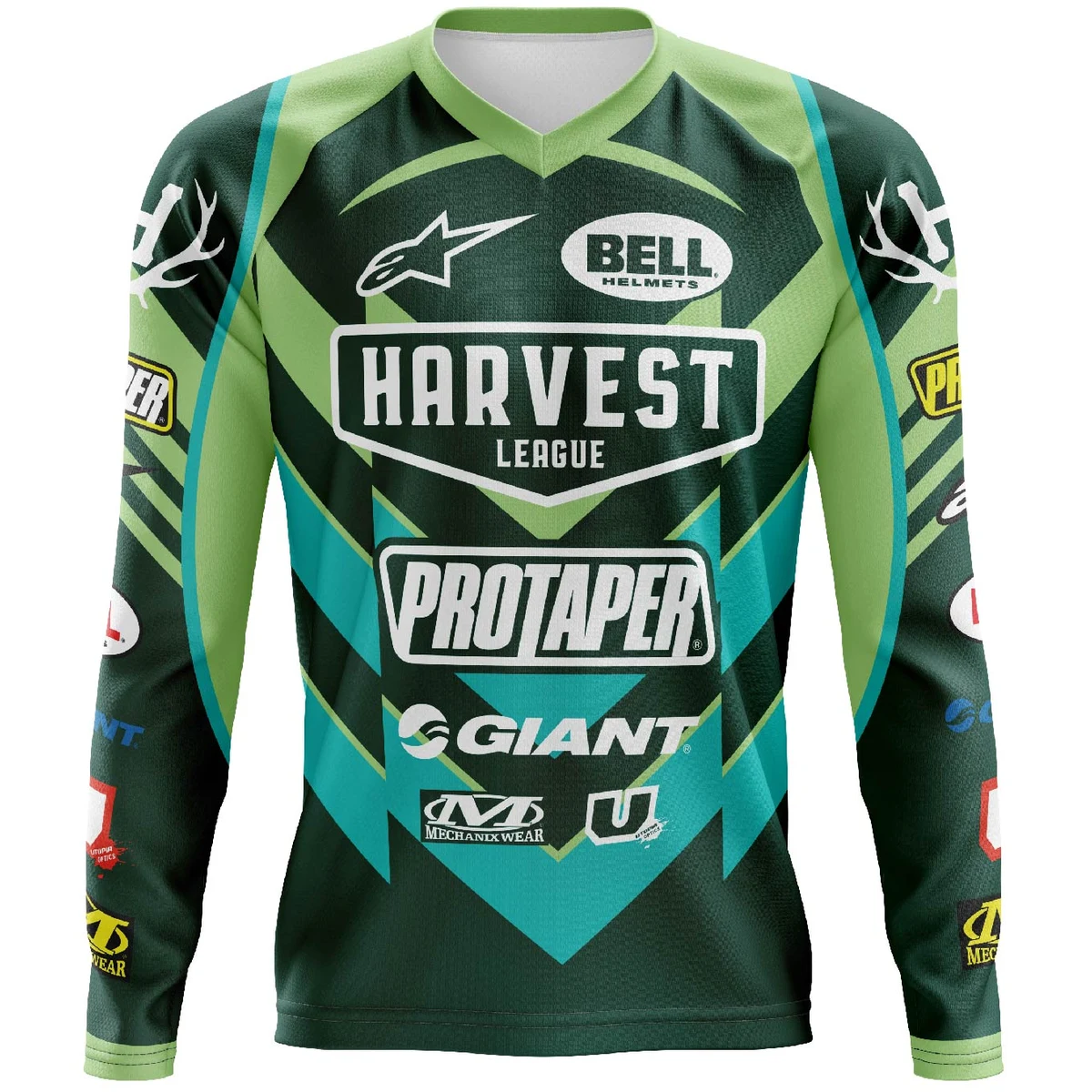 Men's BMX Long Sleeve Bike Jersey 1
