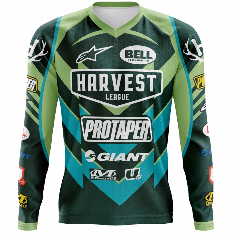 Men's BMX Long Sleeve Bike Jersey
