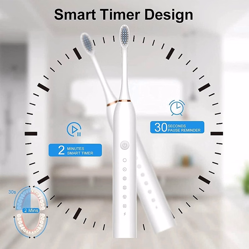 6 Modes Electric Toothbrush Ultrasonic