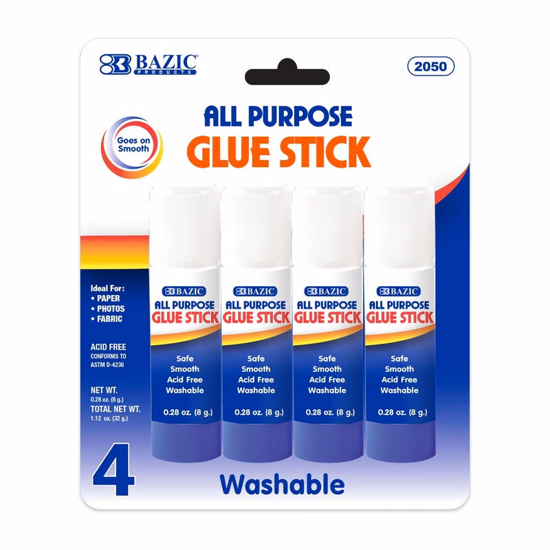 Glue Sticks - 4 Pack