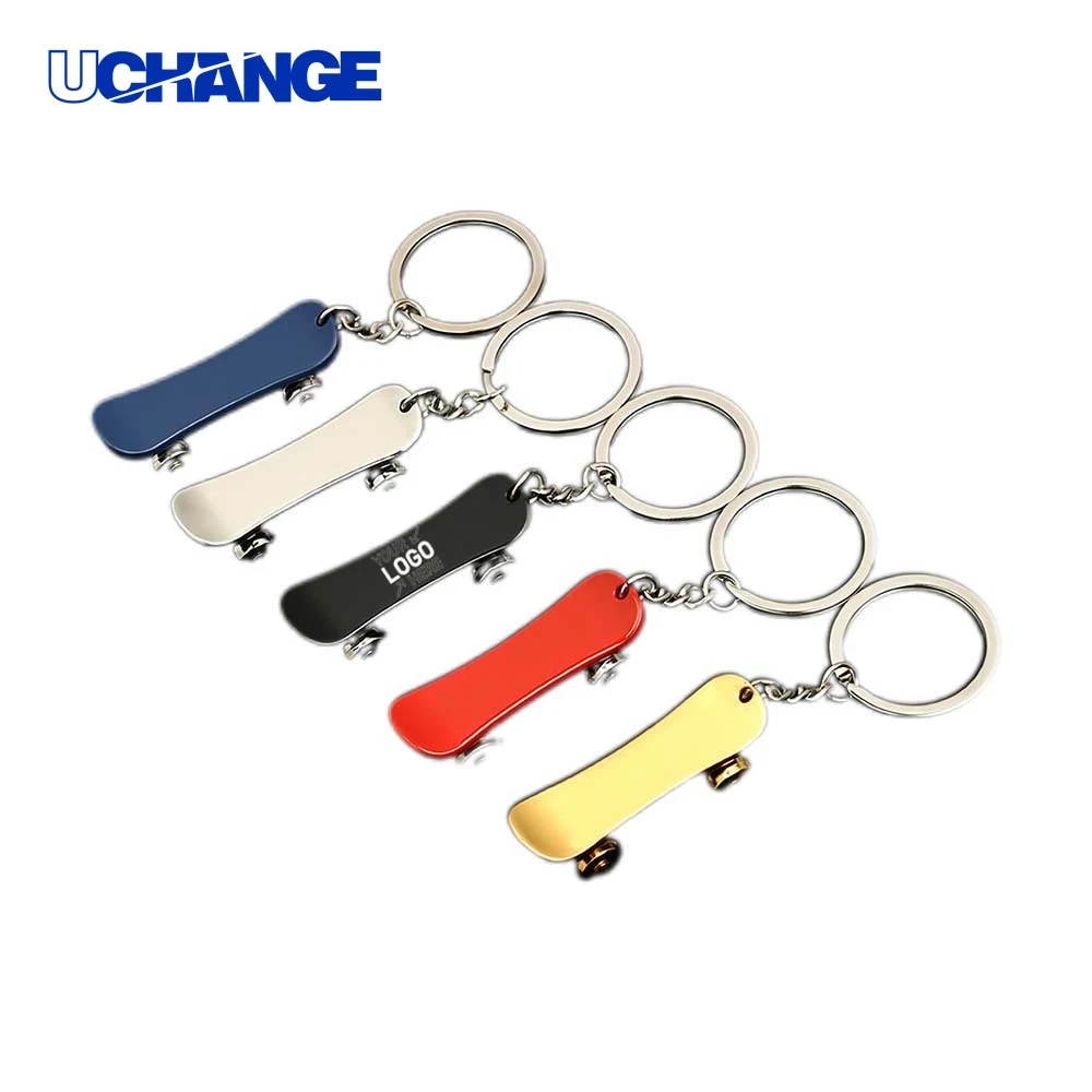 Mini Skateboard Keychain Accessory 1