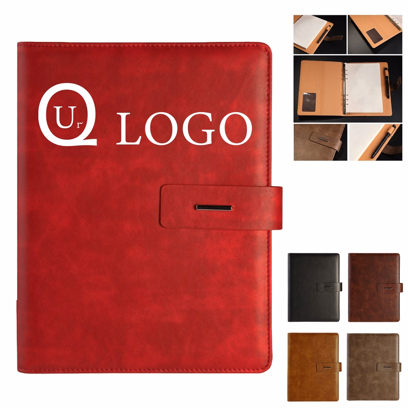 A5 Business Small Button Notebook
