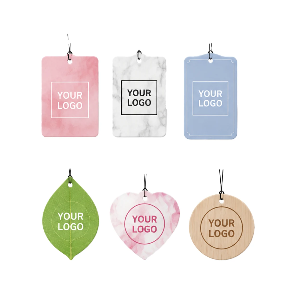 Custom Car Air Freshener Scent Card 1